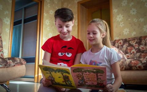 Kinder lesen